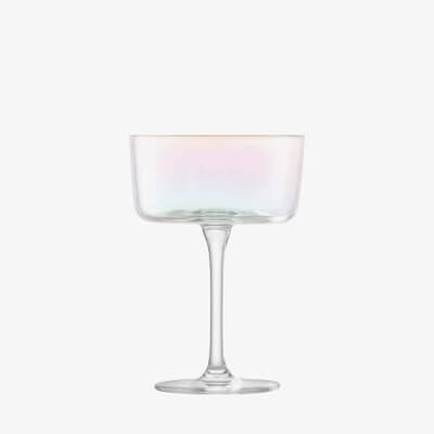 LSA Glassware - Pearl Champagne/Cocktail Saucer