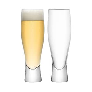 LSA Glassware - Bar Lager Glasses Set Of 2
