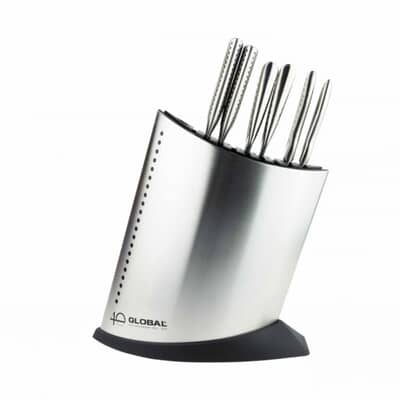 Global G52AN7C 40th Anniversary 7 Piece Knife Block Set