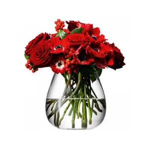 LSA Glassware - Flower Table Bouquet Vase Clear
