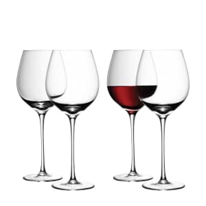 LSA Glassware - Wine Red Wine Glasses Set Of 4