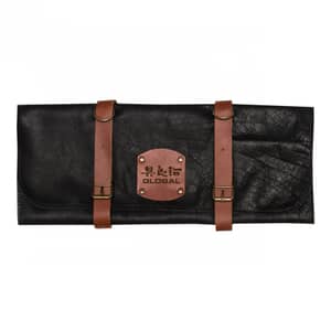 Global Deluxe Leather Knife Case - 5 Knives