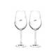 Portmeirion Auris Crystal White Wine Glass Set of 2