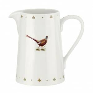 Spode Christmas Glen Lodge Jug 1.5pt Pheasant