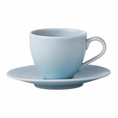 Gordon Ramsay Maze Blue Espresso Cup Saucer Saucer Only