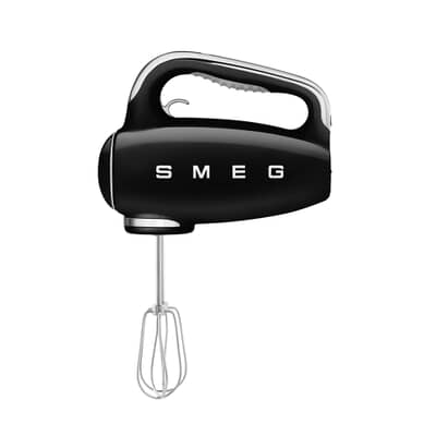 Smeg 50s Style Hand Mixer Black HMF01BLUK