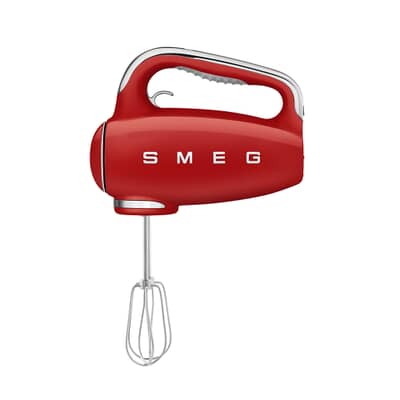 Smeg 50s Style Hand Mixer Red HMF01RDUK