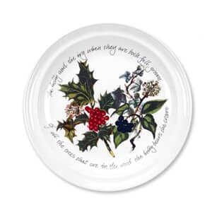 Portmeirion Holly and Ivy Christmas Dessert/Salad Plate
