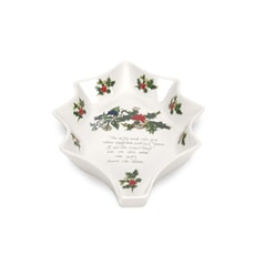Portmeirion Holly and Ivy - Holly Shaped Dish