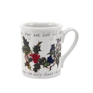Portmeirion Holly and Ivy - Breakfast Mug