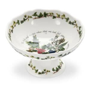 Portmeirion Holly and Ivy - Scalloped Dish (14cm)