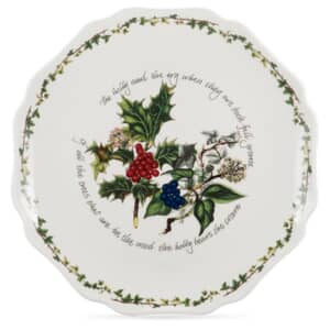 Portmeirion Holly and Ivy - Scalloped Platter