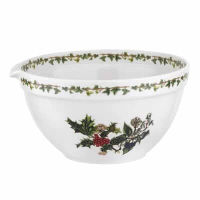 Portmeirion Holly and Ivy - 9 Inch Mixing Bowl