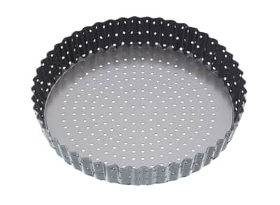 MasterClass Crusty Bake Non-stick Fluted Round 25cm Quiche Tin