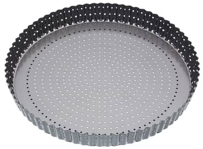 MasterClass Crusty Bake Non-stick Fluted Round 30cm Quiche Tin
