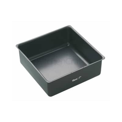 MasterClass Non-Stick 18cm Loose Base Deep Cake Pan