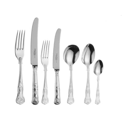 Arthur Price Kings Sovereign Silver Plate 88 Piece Canteen