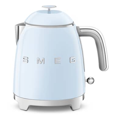 Smeg 50s Retro KLF05PBUK Mini Kettle Pastel Blue 0.8L