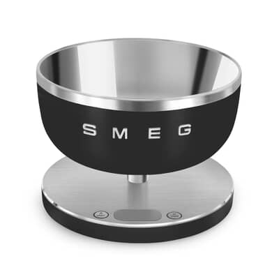 Smeg Kitchen Scales Matte Black