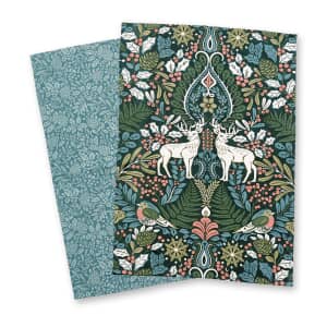 Catherine Lansfield Majestic Stag 50 x 70 cm Pack of 2 Tea Towels