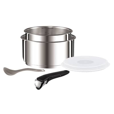Tefal Ingenio Stainless Steel 6 Piece Pan Set