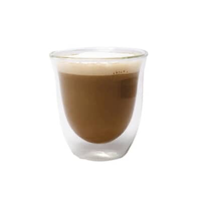 La Cafetiere Jack Set Of 2 Double Walled Glass Cappuccino Cups