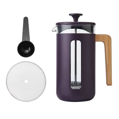 La Cafetiere Pisa 8 Cup Cafetiere Purple