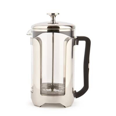 La Cafetiere Roma Cafetiere 12-Cup Stainless Steel Finish