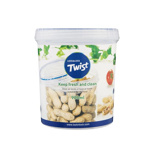 Lock & Lock Container Twist Round 1Ltr (LLS132)