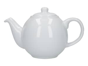 London Pottery Globe 6 Cup Teapot White