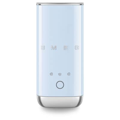 Smeg Mini Milk Frother Pastel Blue MFF02PBUK