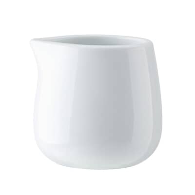 Mikasa Chalk Porcelain Unhandled Cream Jug 100ml White