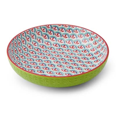 Mikasa Geometric Line Stoneware Bowl 21 cm