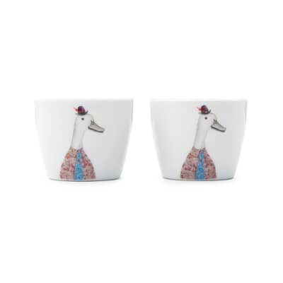 Mikasa Tipperleyhill Porcelain Duck Egg Cup Set of 2