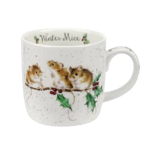Wrendale Christmas Winter Mice Mug