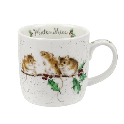 Wrendale Christmas Winter Mice Mug