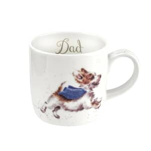 Wrendale Super Dad (Dog) Mug