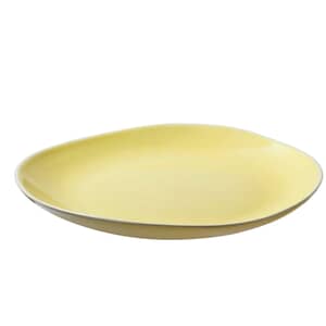 Murmur Stoneware Dinner Plate Chartreuse
