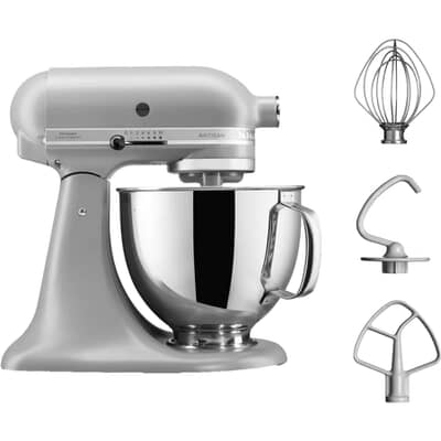 KitchenAid Artisan Mixer 4.8L Matte Grey Grade A RET-5KSM125BFG