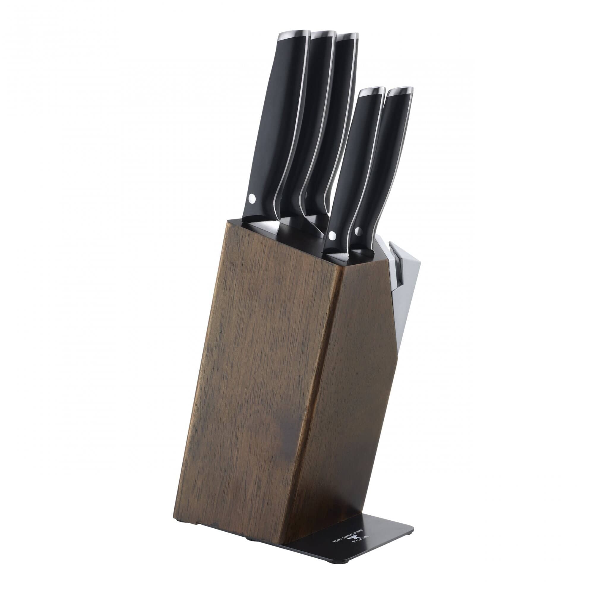 tesco knife block set