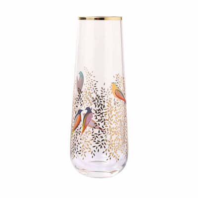 Sara Miller Chelsea Collection - Single Stem Glass Vase 15.8cm