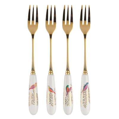 Sara Miller Chelsea Collection - Pastry Forks Set Of 4