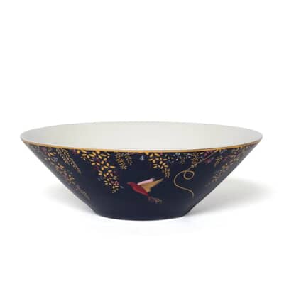 Sara Miller Chelsea Collection - Medium Salad Bowl Navy