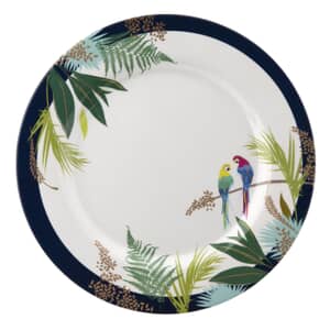 Sara Miller Parrot Collection - Melamine Dinner Plate