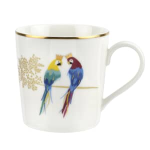 Sara Miller Piccadilly Mug - Posing Parrots