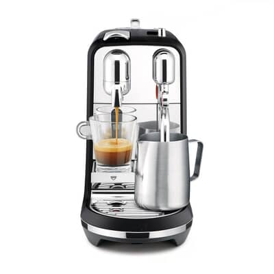 Sage the Creatista Plus Nespresso Pod Coffee Machine Black Truffle