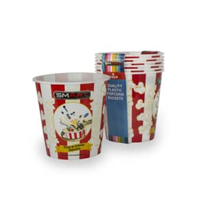 Smart Large Popcorn Buckets Pack Of 6