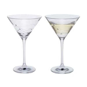 Dartington Glitz Martini Pair
