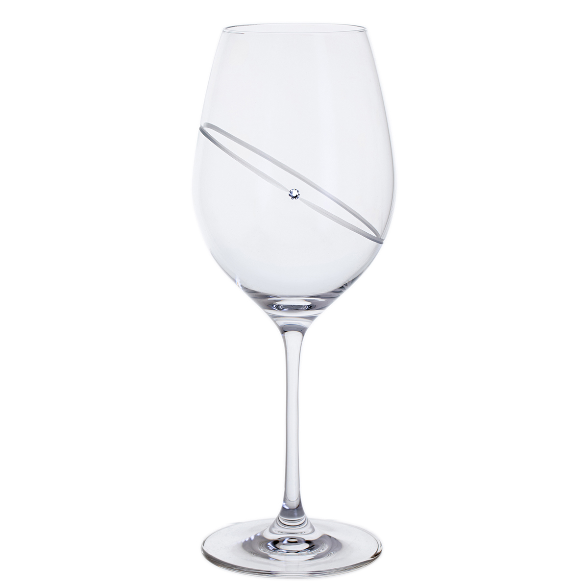 Dartington Glitz Celebrate Clear Goblet Pair