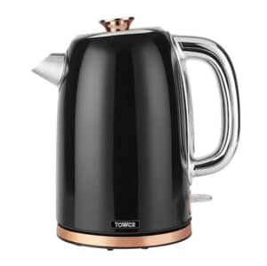 Tower 1.7L Stainless Steel Kettle Black